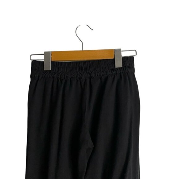 Talula Women's Black Relaxed Drawstring Waist Tapered Jogger Pant - Picture 8 of 9